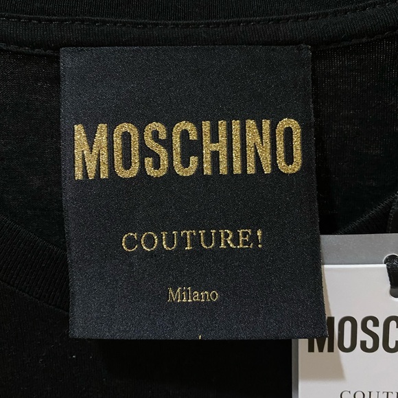 DOUBLE QUESTION MARK T-SHIRT BLACK /WHITE COLOR. All SIZES AVAILABLE - Picture 3 of 4